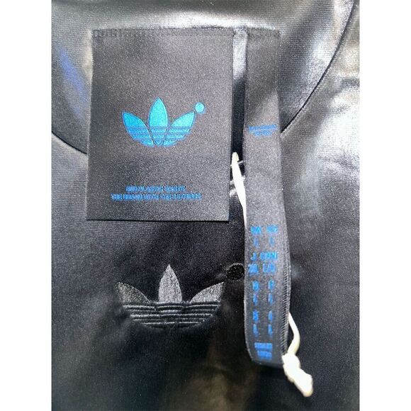 Adidas Women's Blue Version Chile 62 Vest Black Size Large Snap-Button F… - Picture 5 of 10